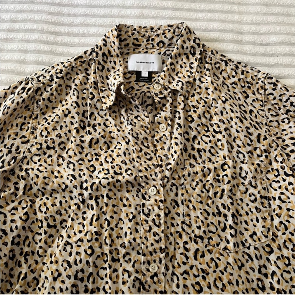 Current Elliott Leopard Print Top - Picture 6 of 11